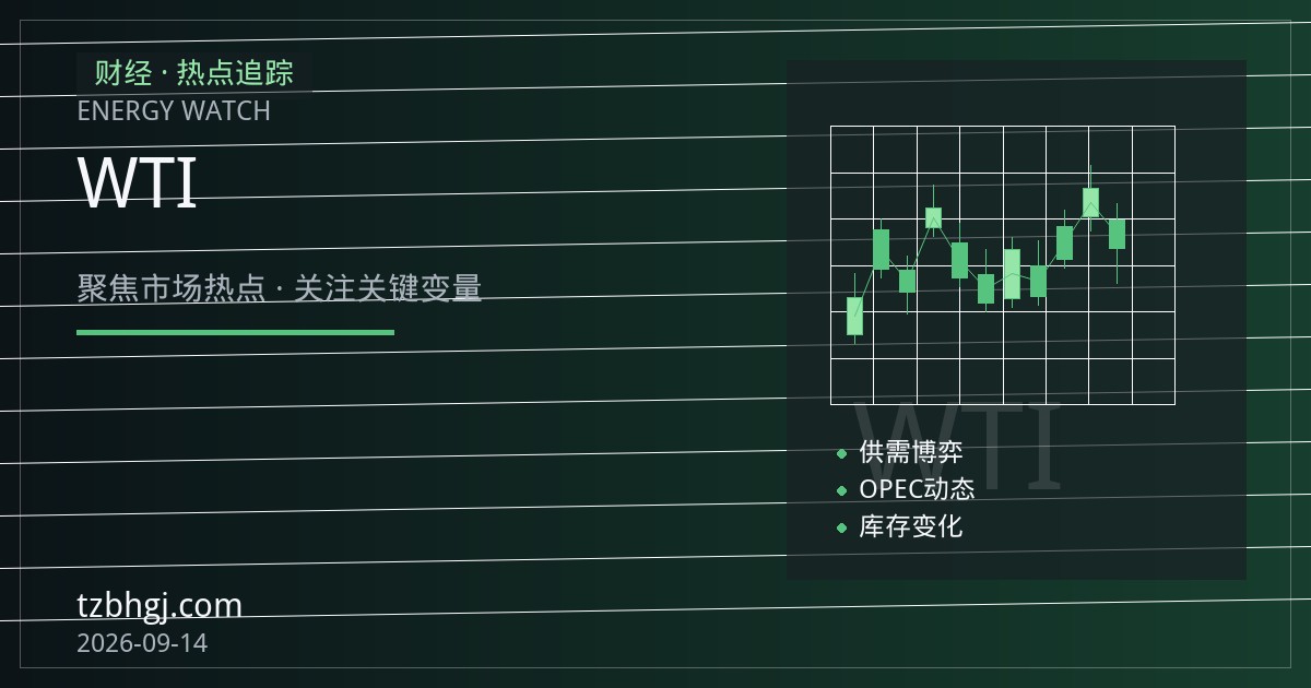 加元汇率与WTI原油联动：加拿大央行政策路径下的商品货币逻辑